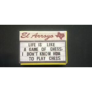 NEW El Arroyo Marquee Sign Comedy Funny Family Friendly Playing 52‎ Card Deck!
